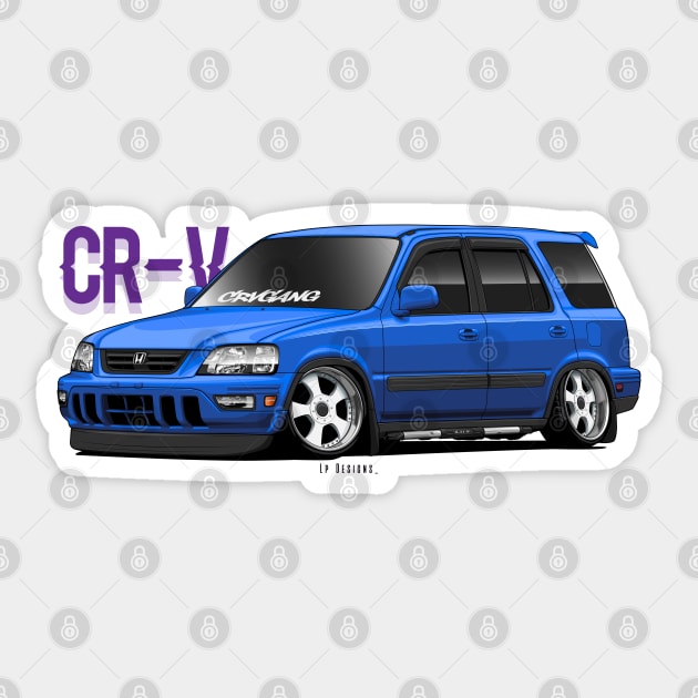 Cr v Crv Sticker TeePublic